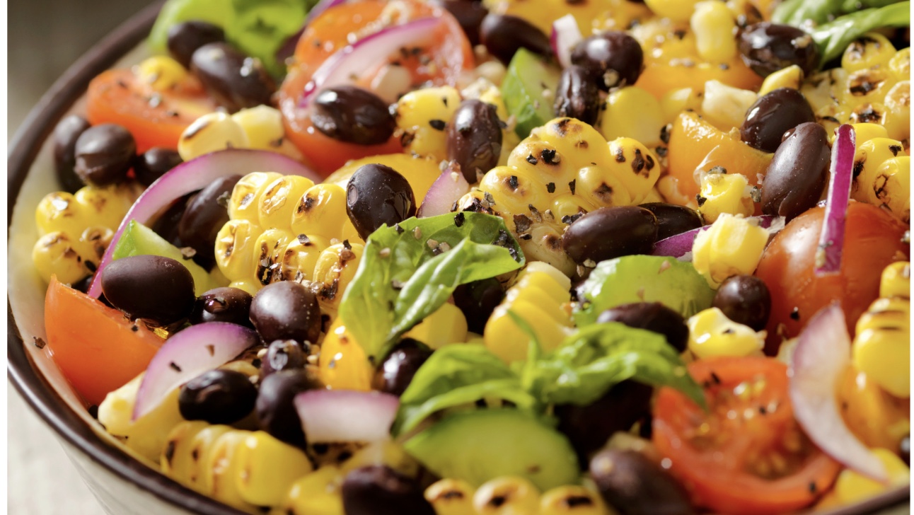 Grilled Corn and Black Bean Salad